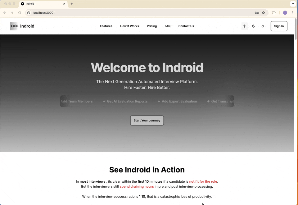 Job Profiles demonstration